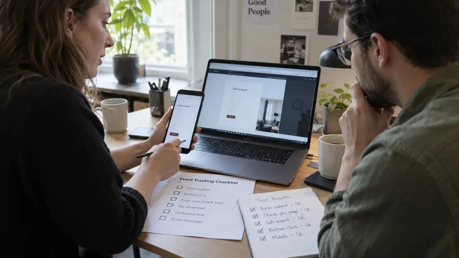 Reklam tıklamasından açılış sayfası, form, telefon görüşmesi ve satış sonucuna uzanan ölçüm akışı